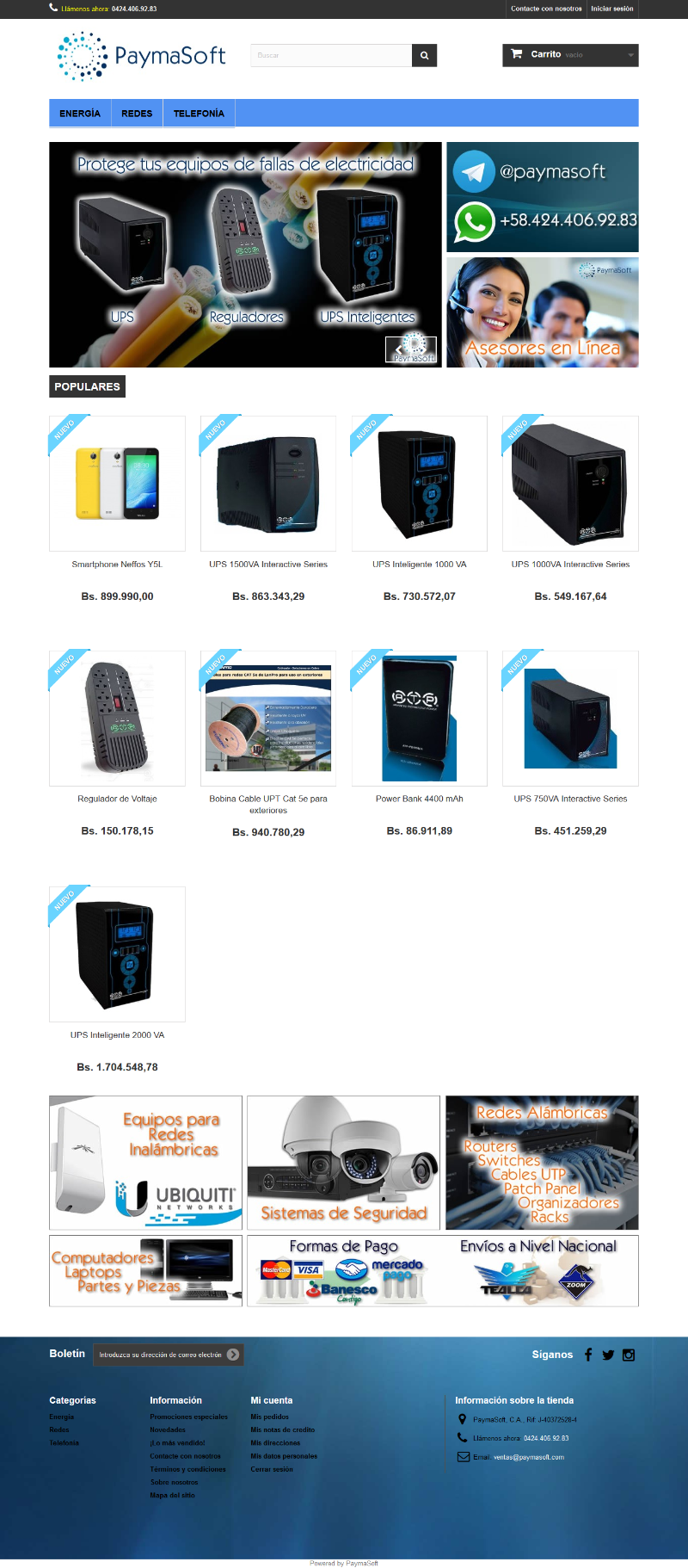 Tienda PaymaSoft Venezuela